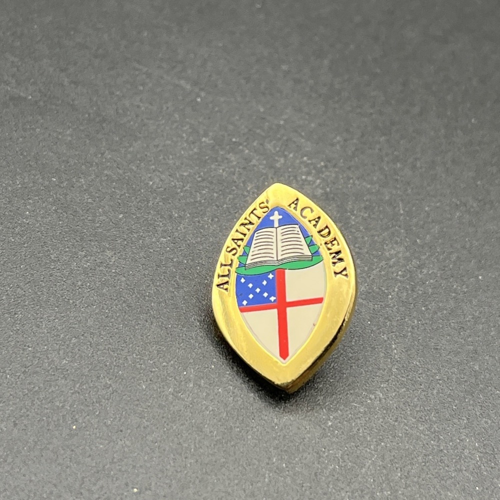 All Saints Academy Christian Religious Lapel Hat Pin